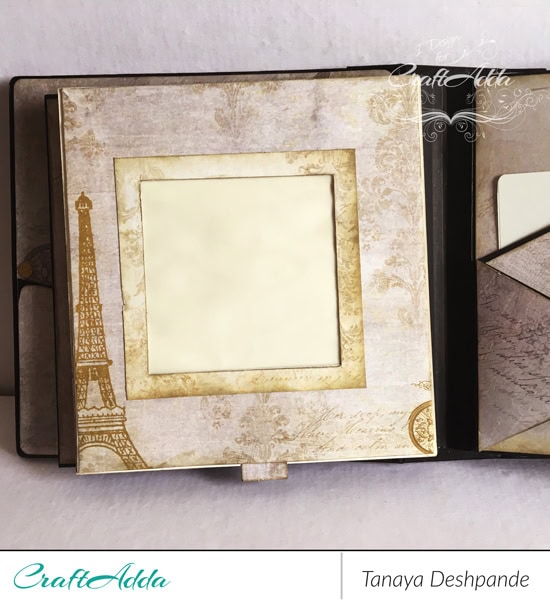Mini album made by using vintage grunge paper by CrafTangles [Guest DT Post] 4