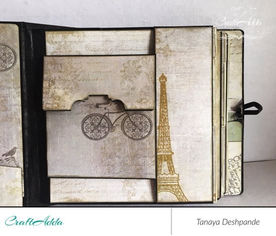 Album using vintage grunge paper by CrafTangles