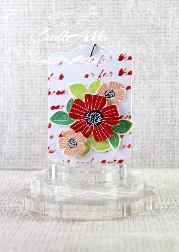 More fun with CraftAdda stencils! 2
