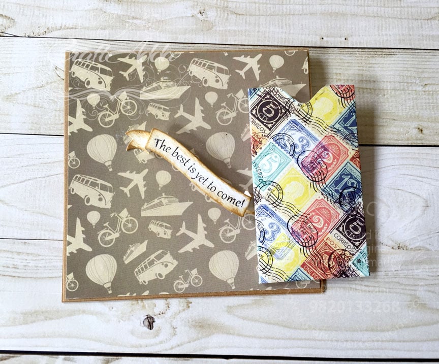 Cash and gift card holders using Craftangles 4