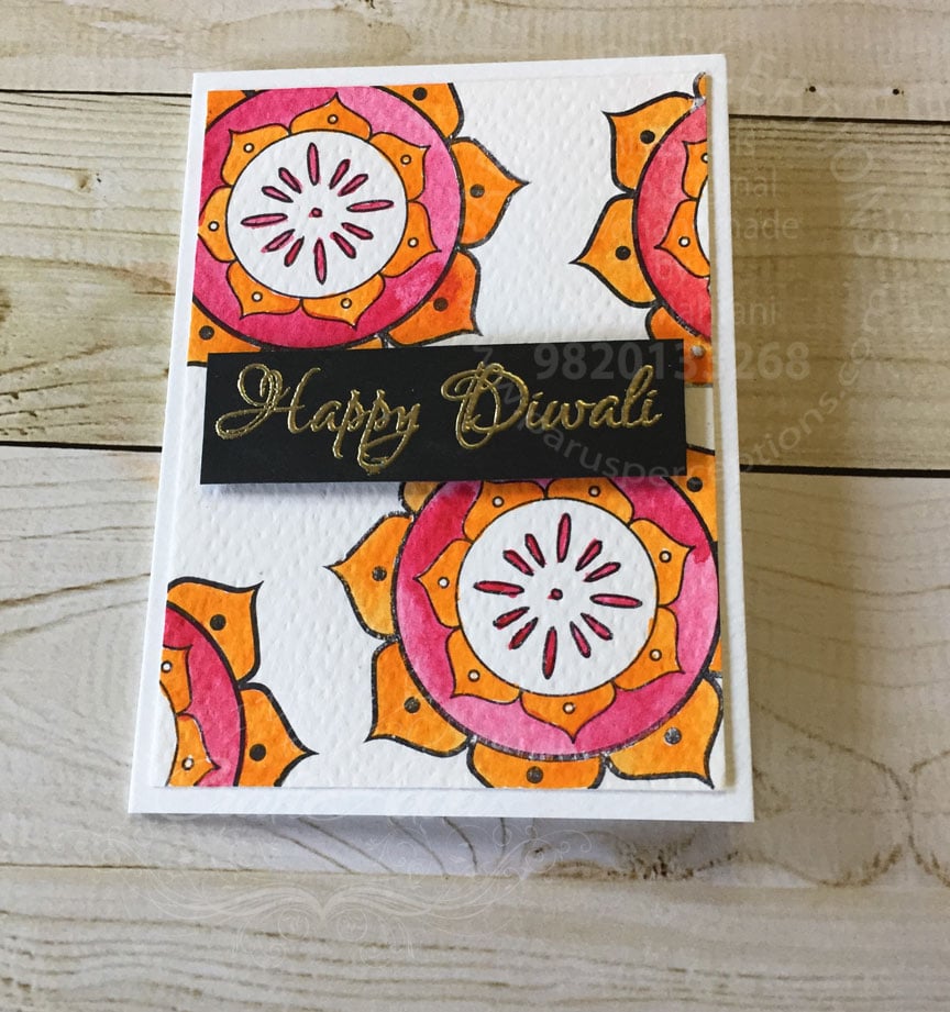 Diwali note cards 5