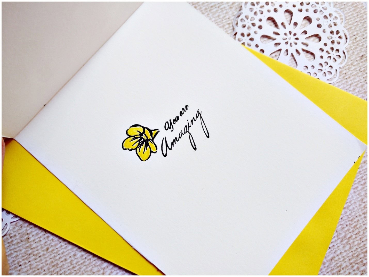 Playing around with Mom You Rock stamps from CrafTangles - Guest post by Jasleen 3