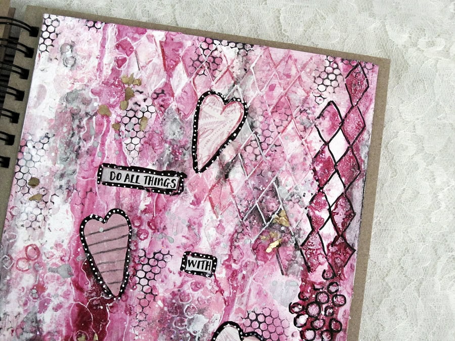 Art journal page 3