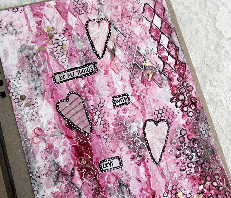 Art journal page 4