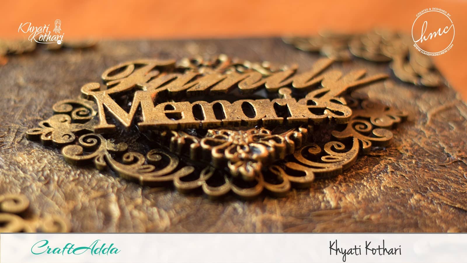 DIY Vintage treasure box with chipboard 4