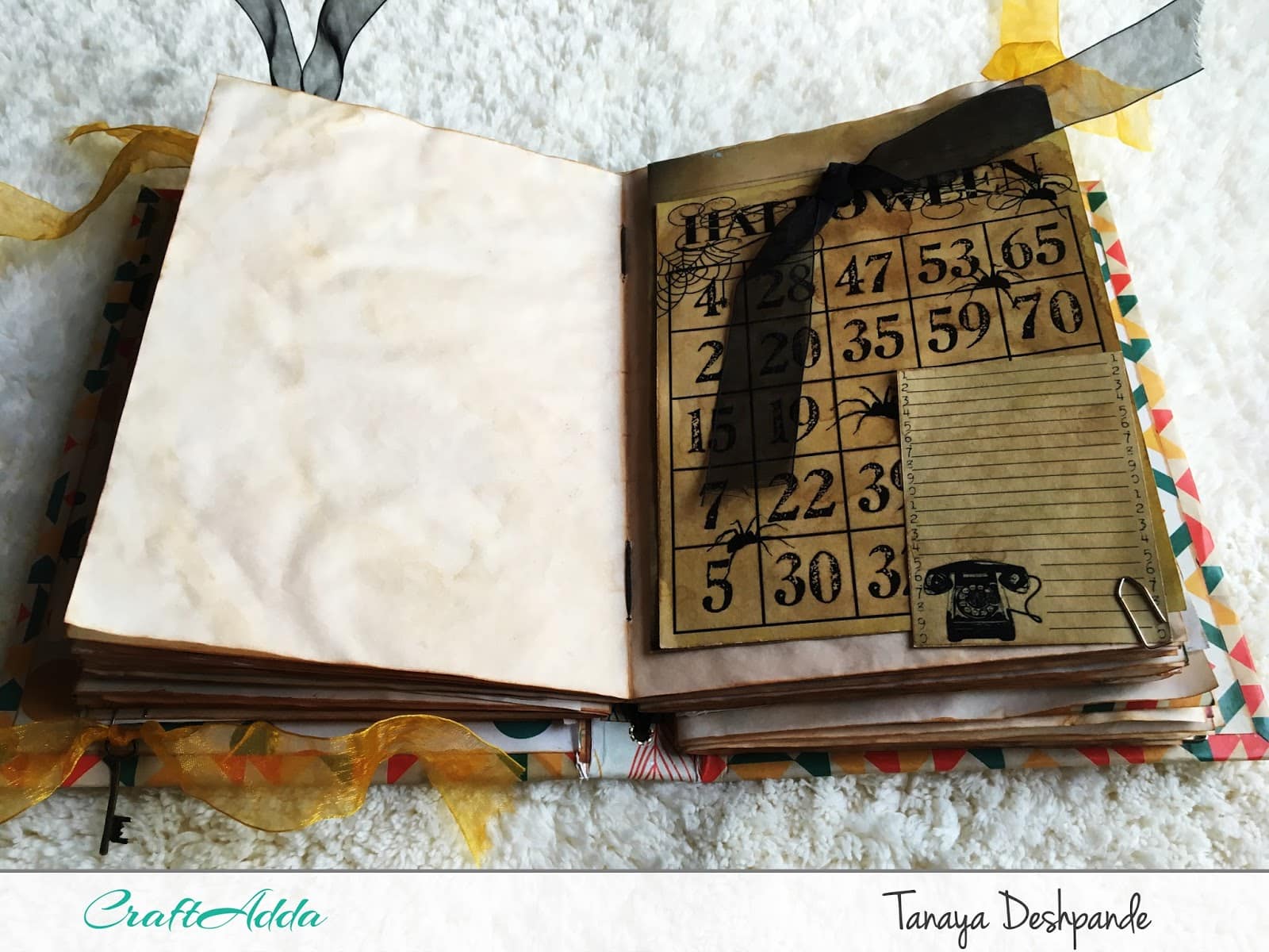 'Autumn Harvest' Junk Journal by Tanaya 7