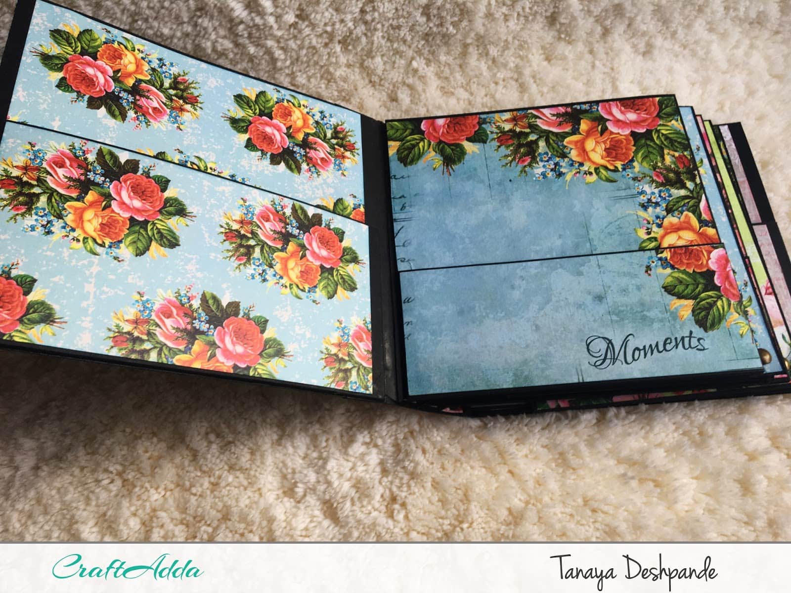 Timeless Treasures mini album by Craftowlz 10