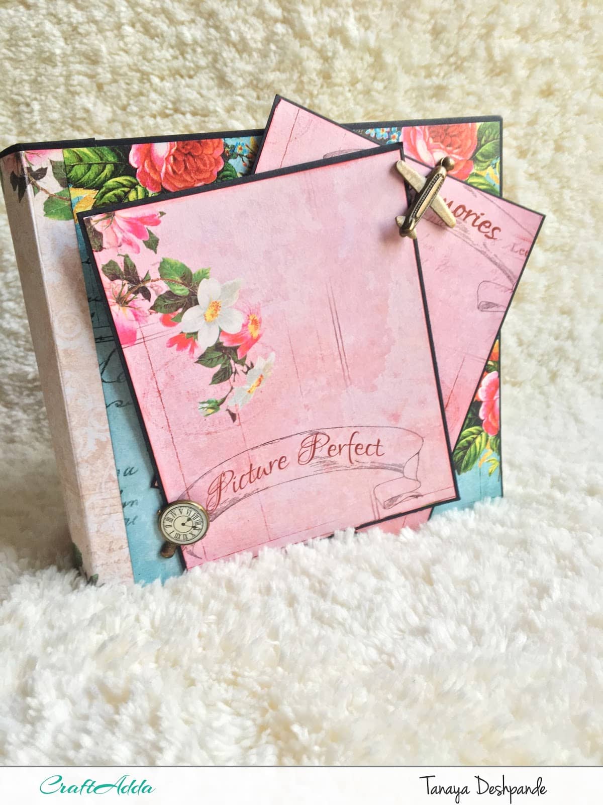 Timeless Treasures mini album by Craftowlz 4