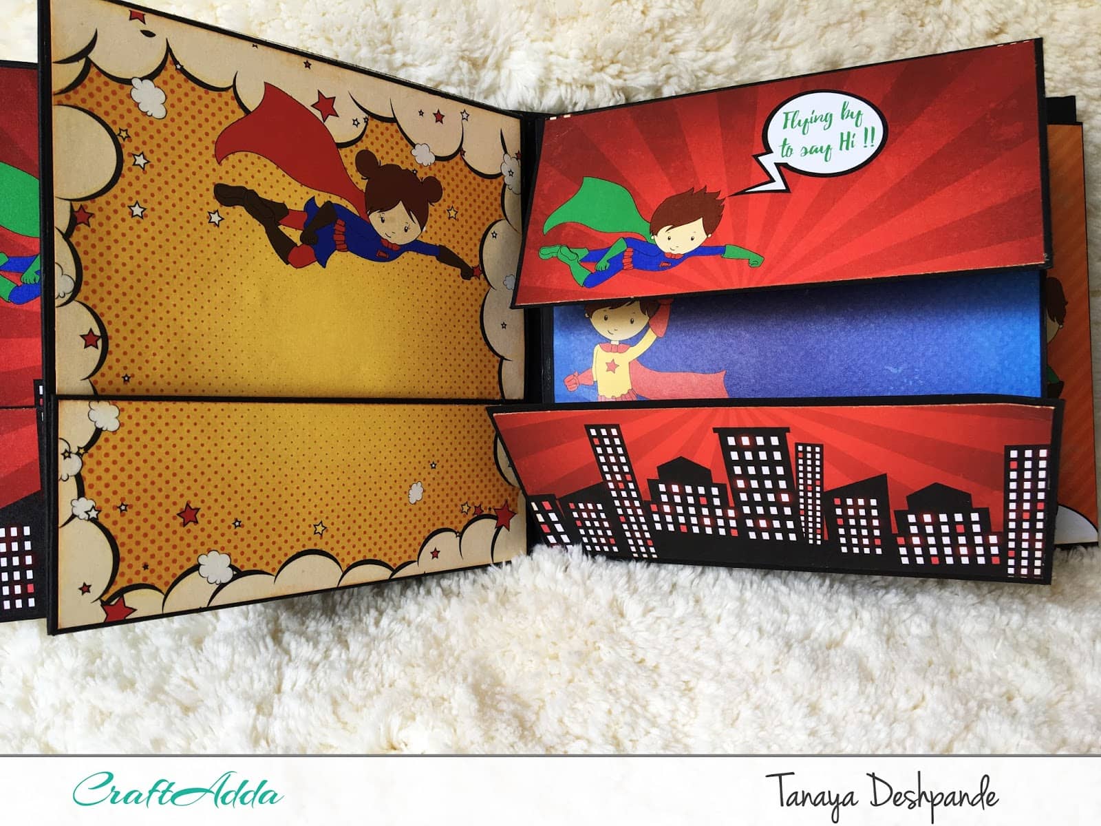 SuperKids Mini album by Craftowlz 4