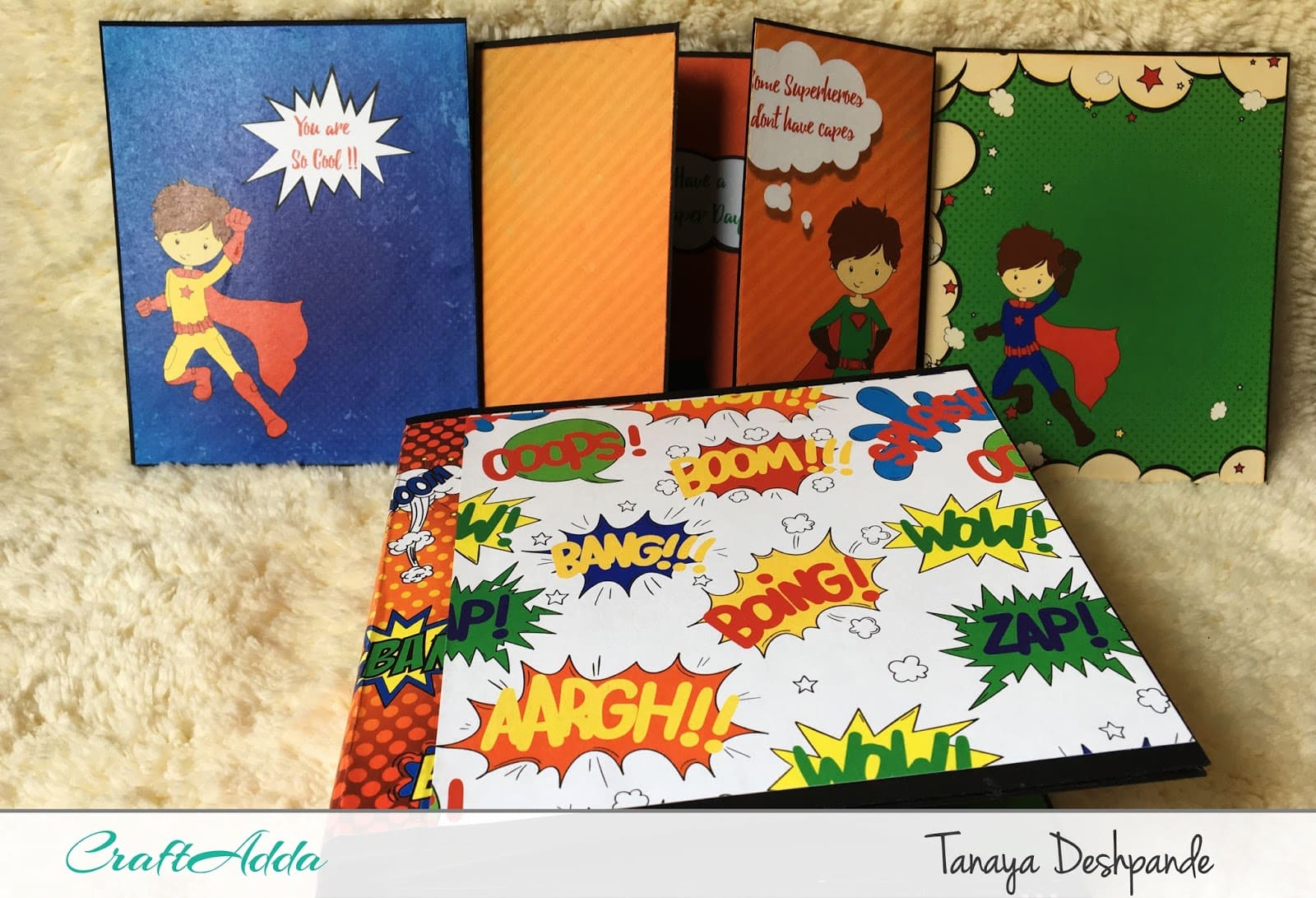 SuperKids Mini album by Craftowlz 8