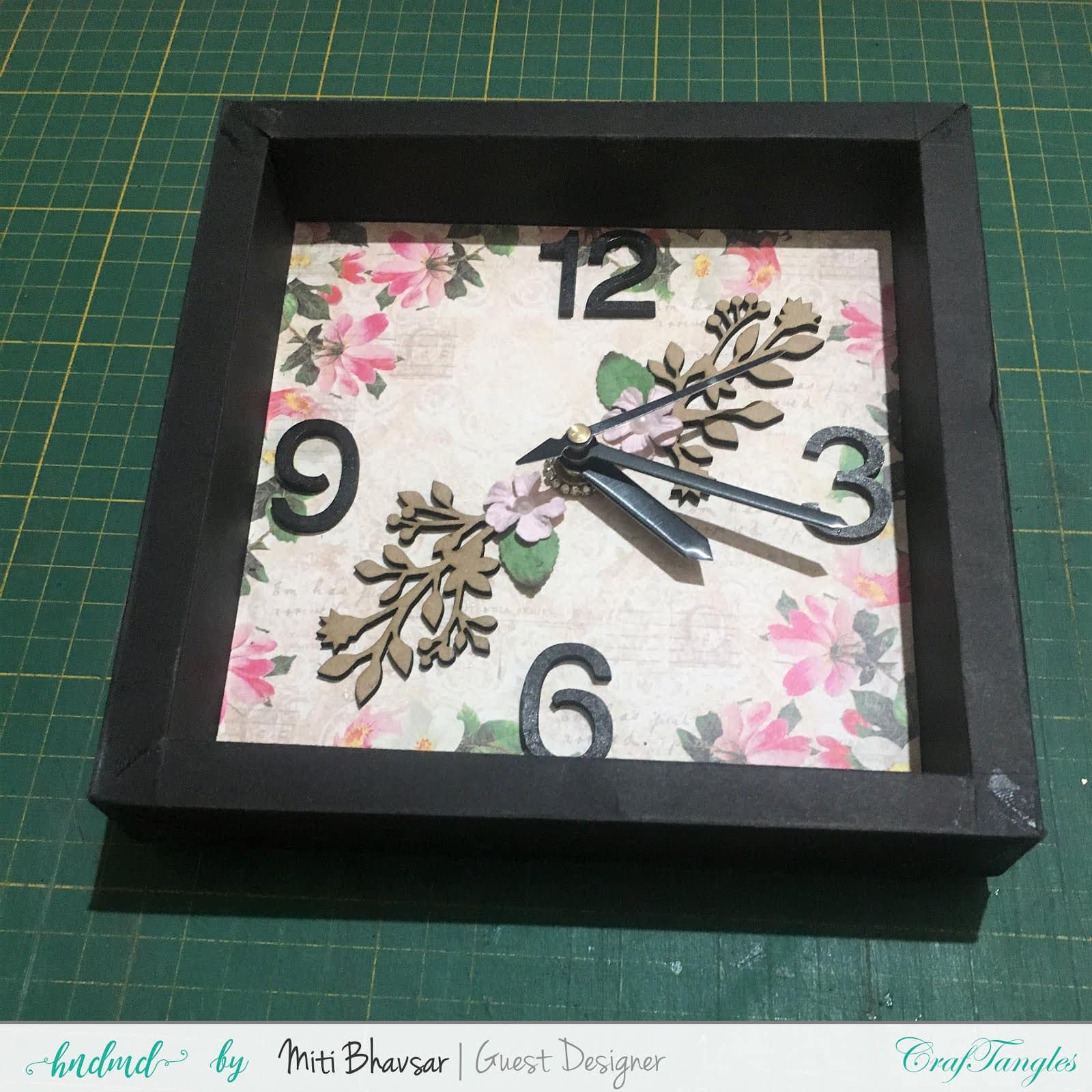Timeless Treasure handmade clock by Miti Bhavsar [Guest Post] 14