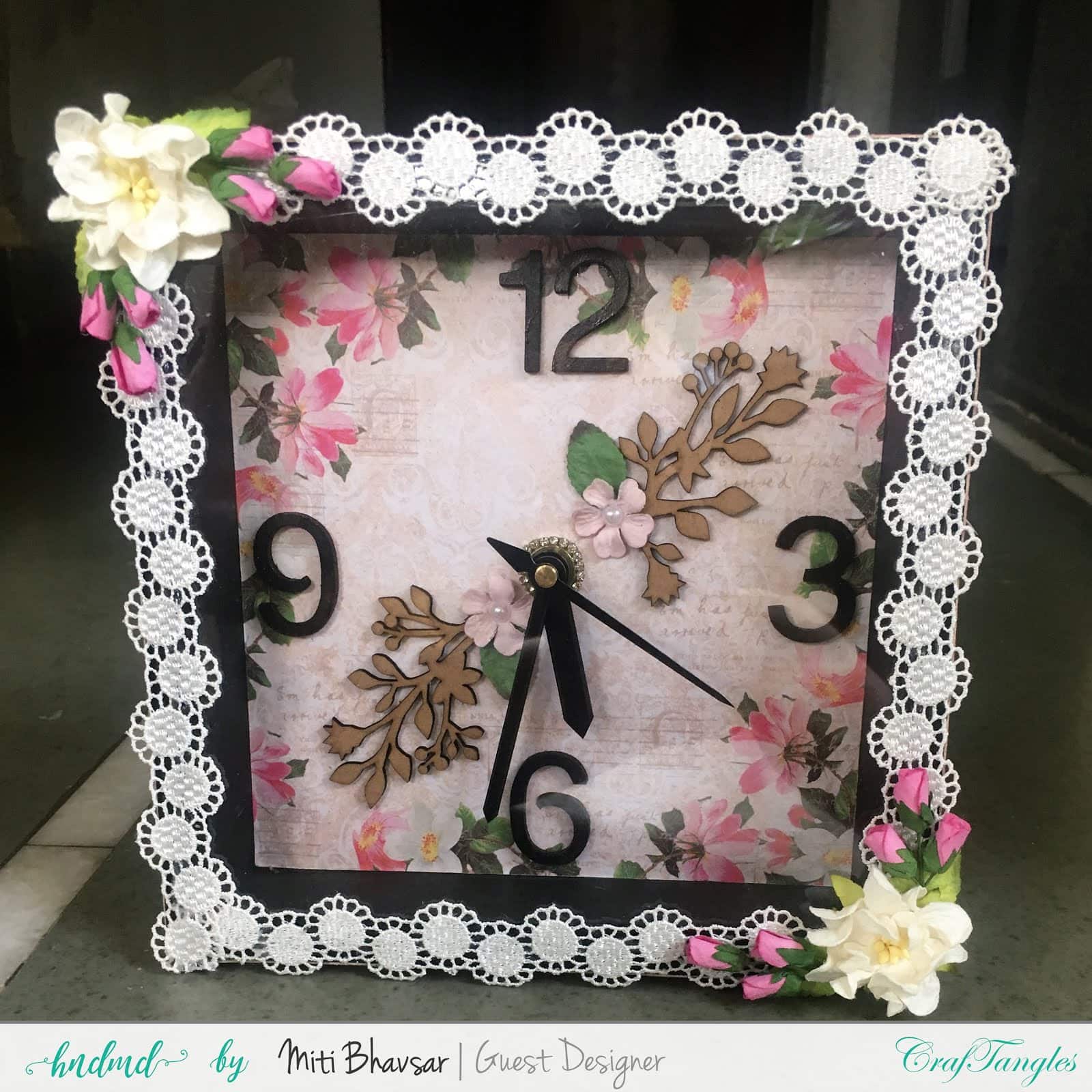 Timeless Treasure handmade clock by Miti Bhavsar [Guest Post] 16