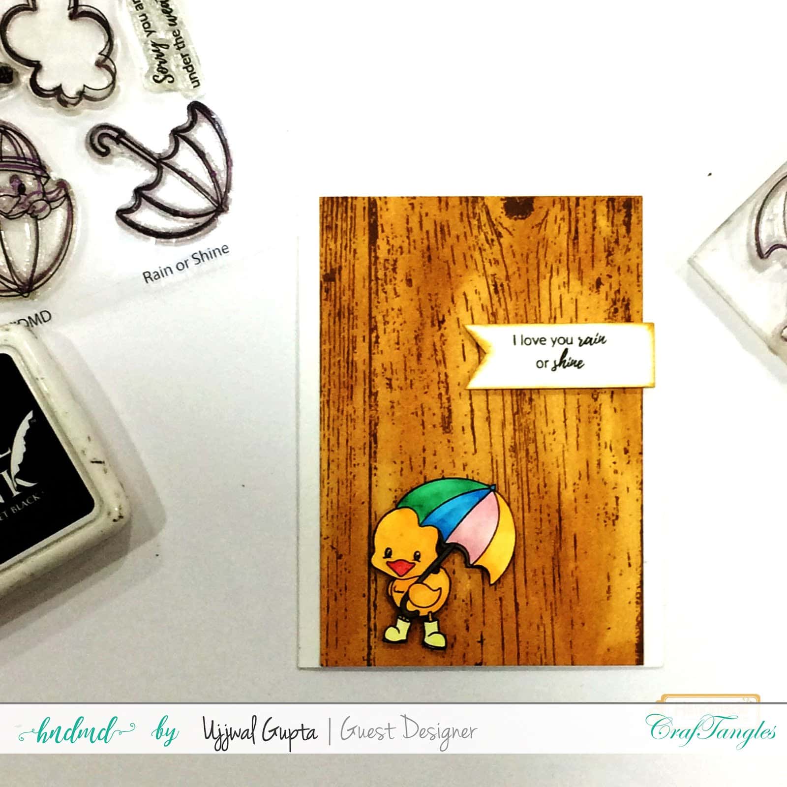 5 Cards using CrafTangles stamps and stencils 6