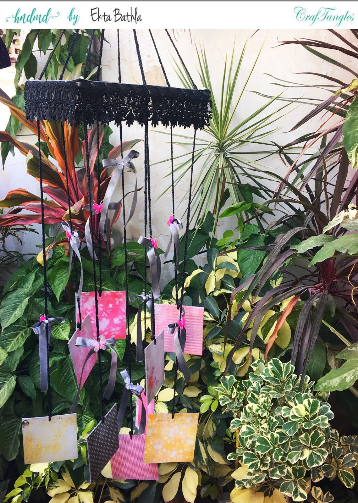 Photo windchime using Felicity paperpack 2