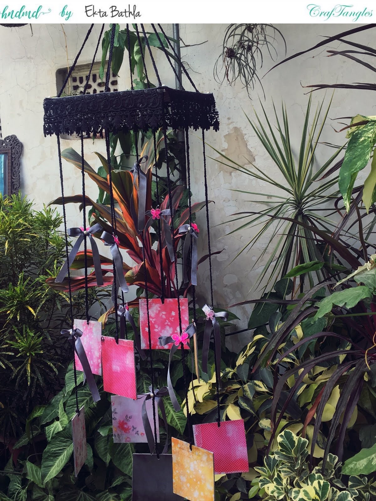 Photo windchime using Felicity paperpack 3