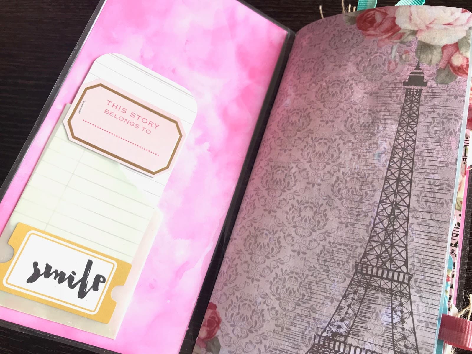DIY Traveler's notebook signature mini album 2 DIY Traveler's notebook signature mini album 2