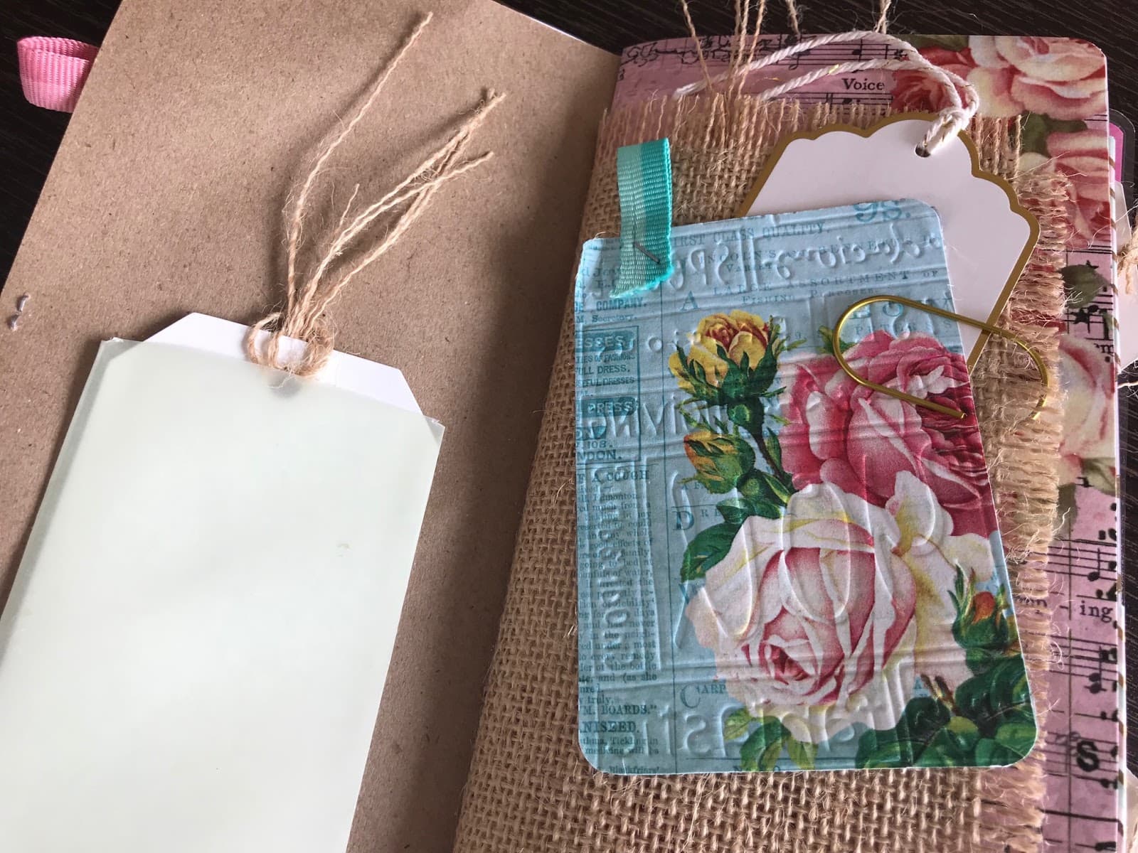 DIY Traveler's notebook signature mini album 5 DIY Traveler's notebook signature mini album 5