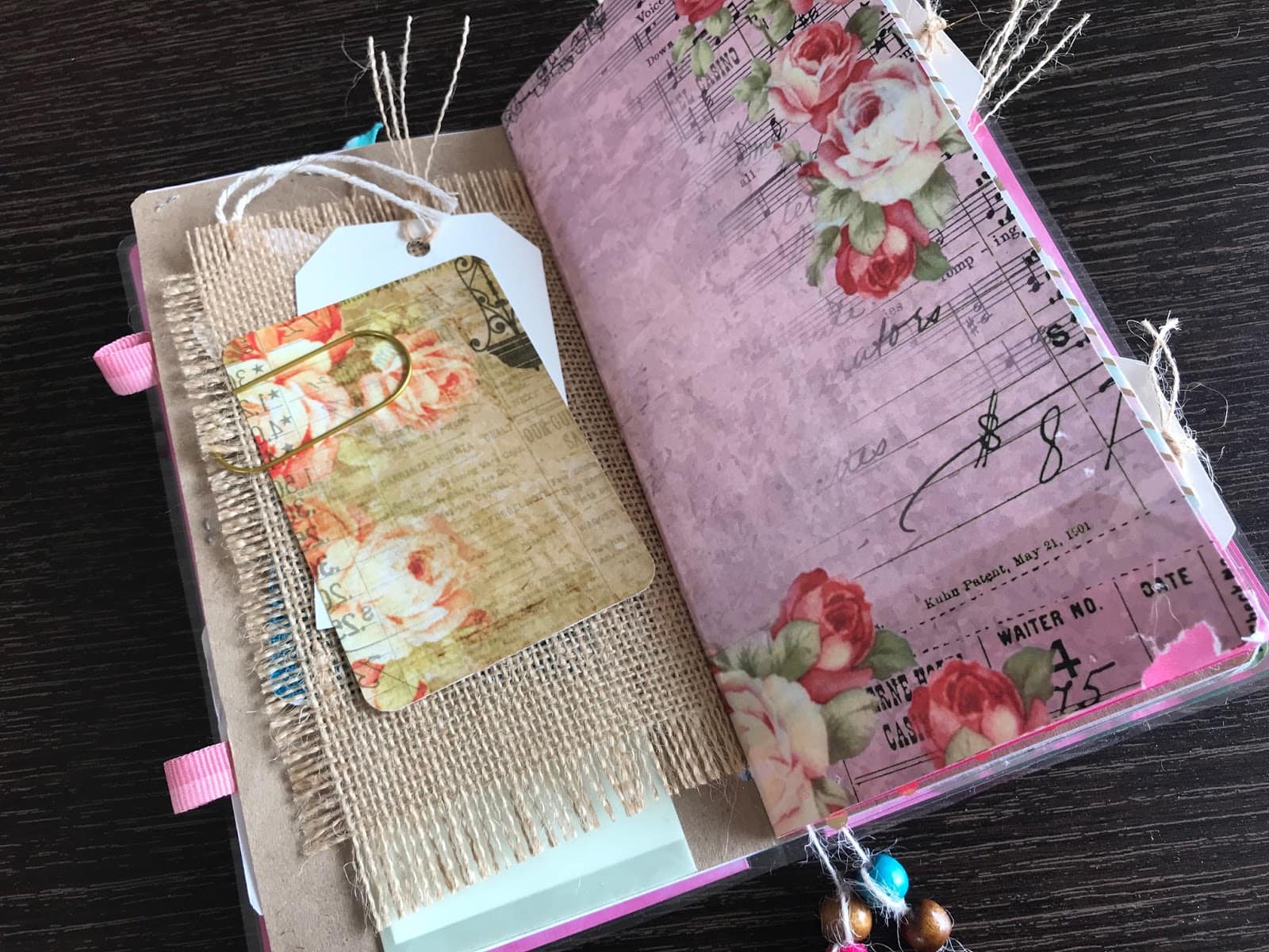DIY Traveler's notebook signature mini album 6 DIY Traveler's notebook signature mini album 6