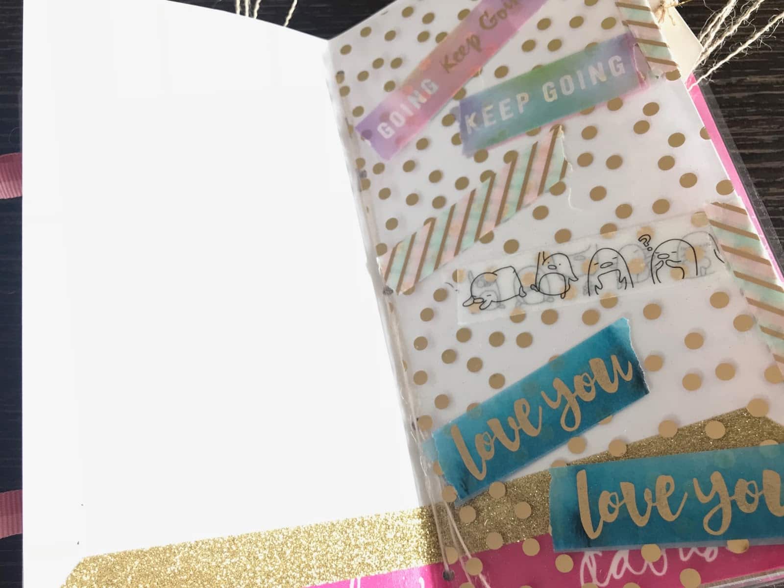 DIY Traveler's notebook signature mini album 7 DIY Traveler's notebook signature mini album 7