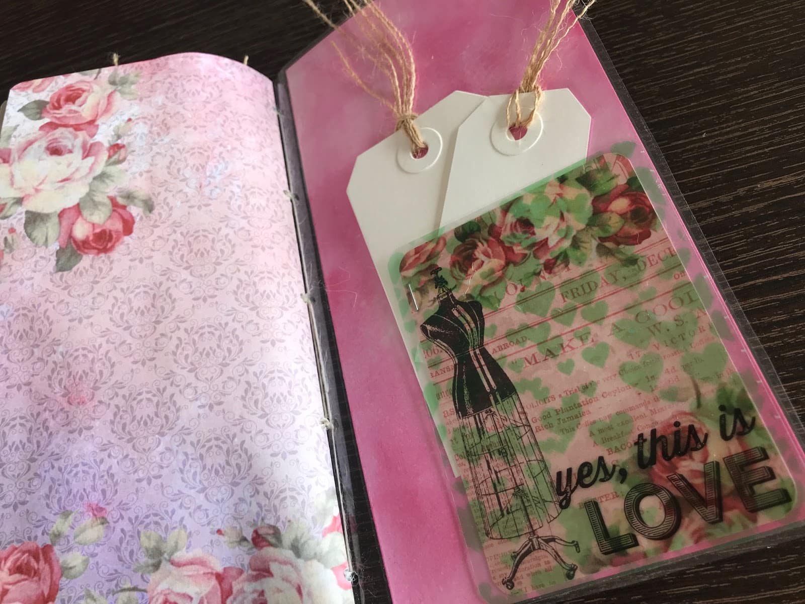 DIY Traveler's notebook signature mini album 10 DIY Traveler's notebook signature mini album 10