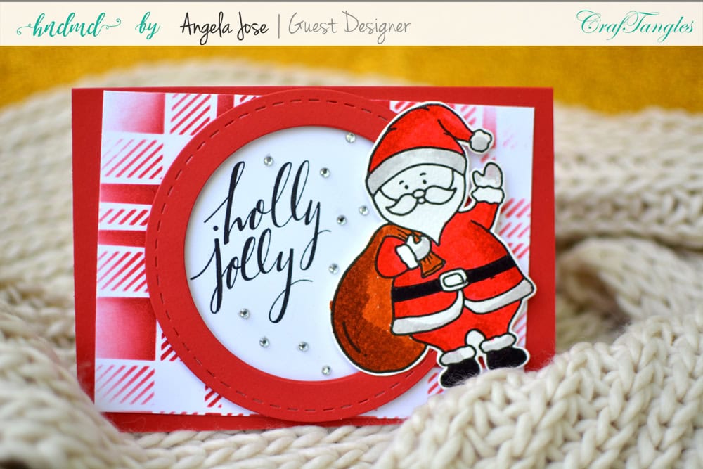 Cards using CrafTangles Christmas Release by Angela Jose 11