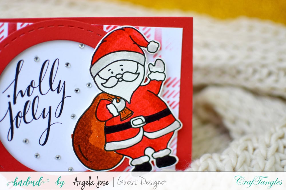 Cards using CrafTangles Christmas Release by Angela Jose 12