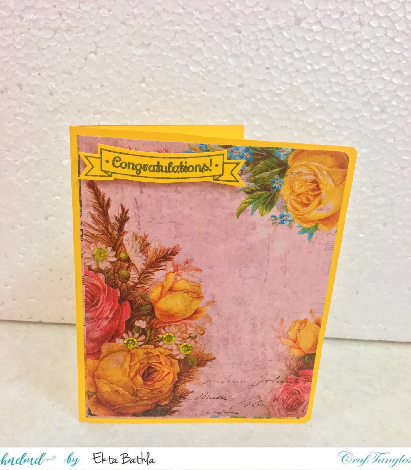Some quick cards using patterned papers by CrafTangles 9