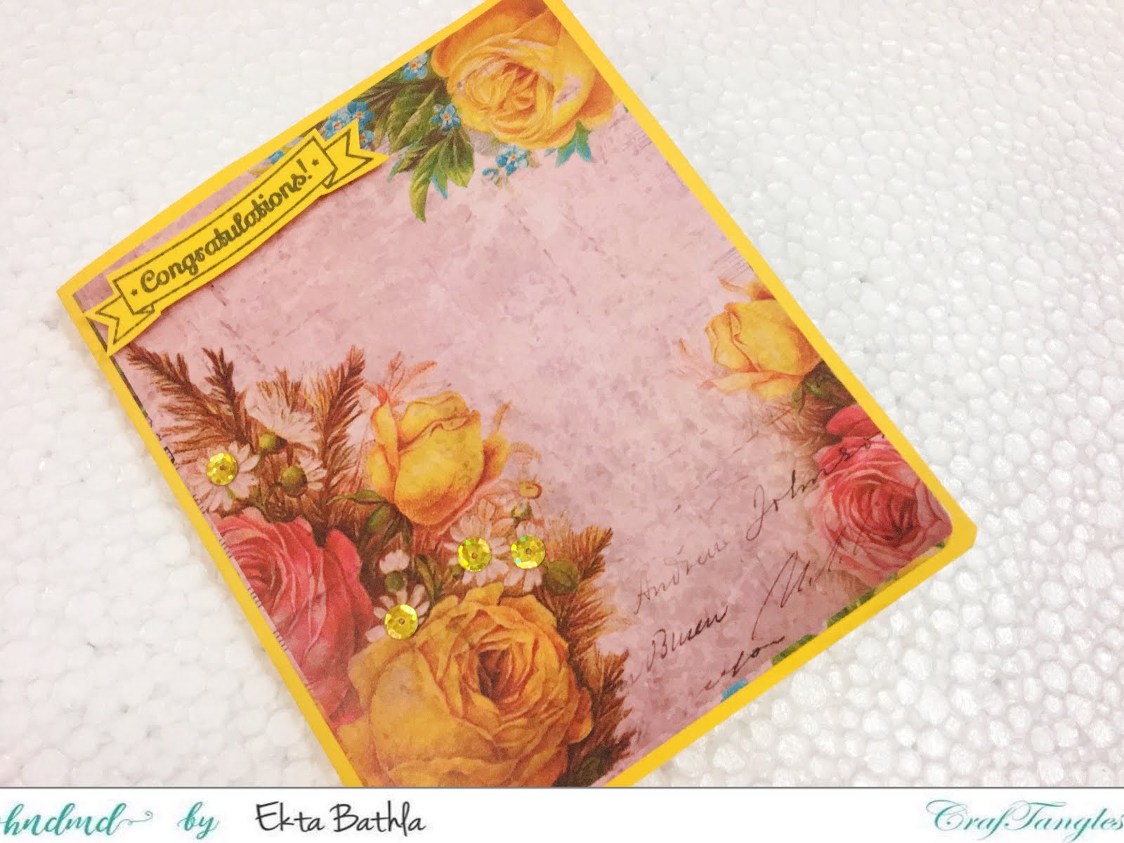 Some quick cards using patterned papers by CrafTangles 10