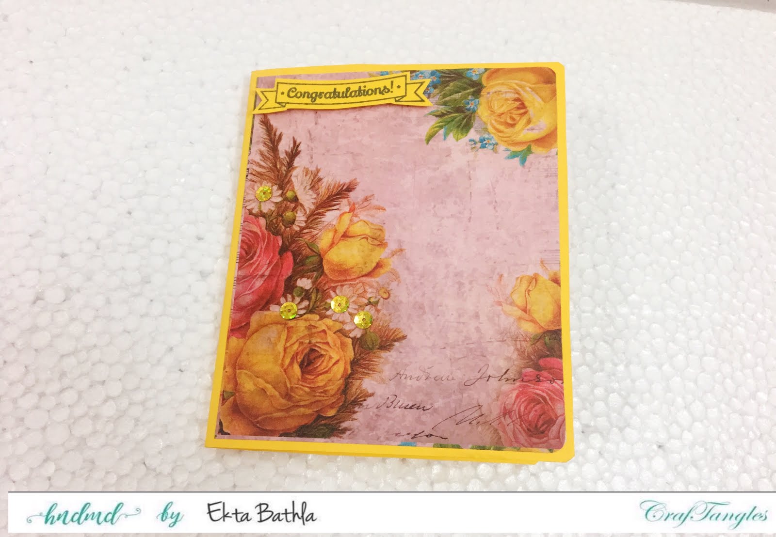 Some quick cards using patterned papers by CrafTangles 11