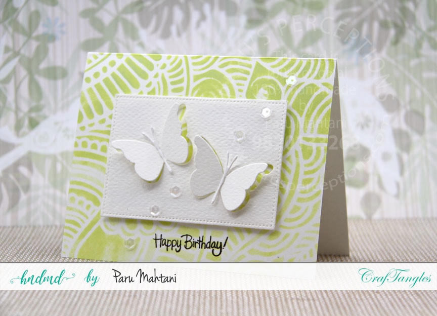 Quick stencilled birthday cards 4