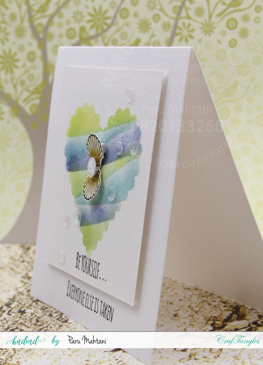 Mixing up Craftangles stamp sets. 3