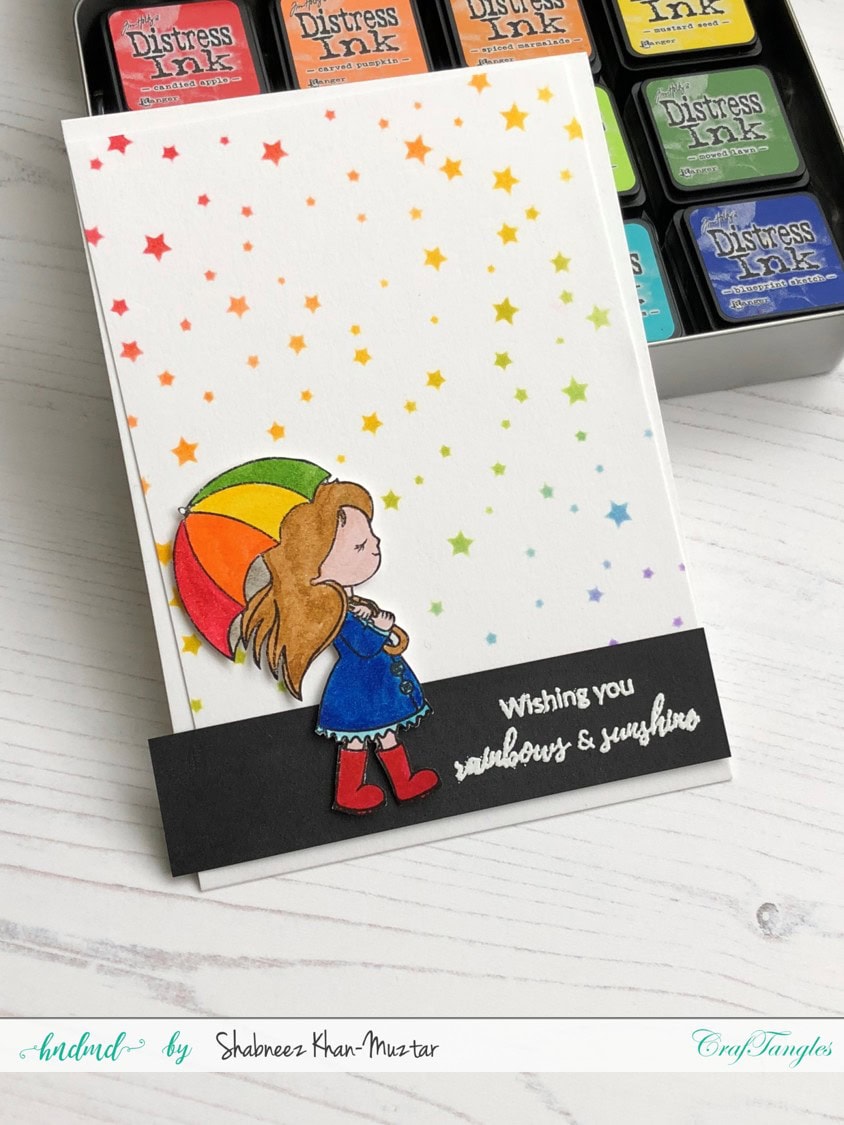 Cards for Children Using CrafTangles Stencils and Stamps 2