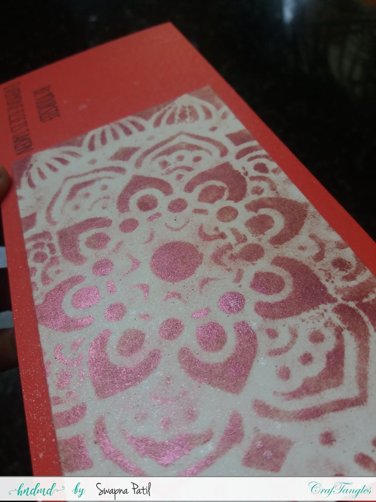 Stencil+Perfect pearls 7