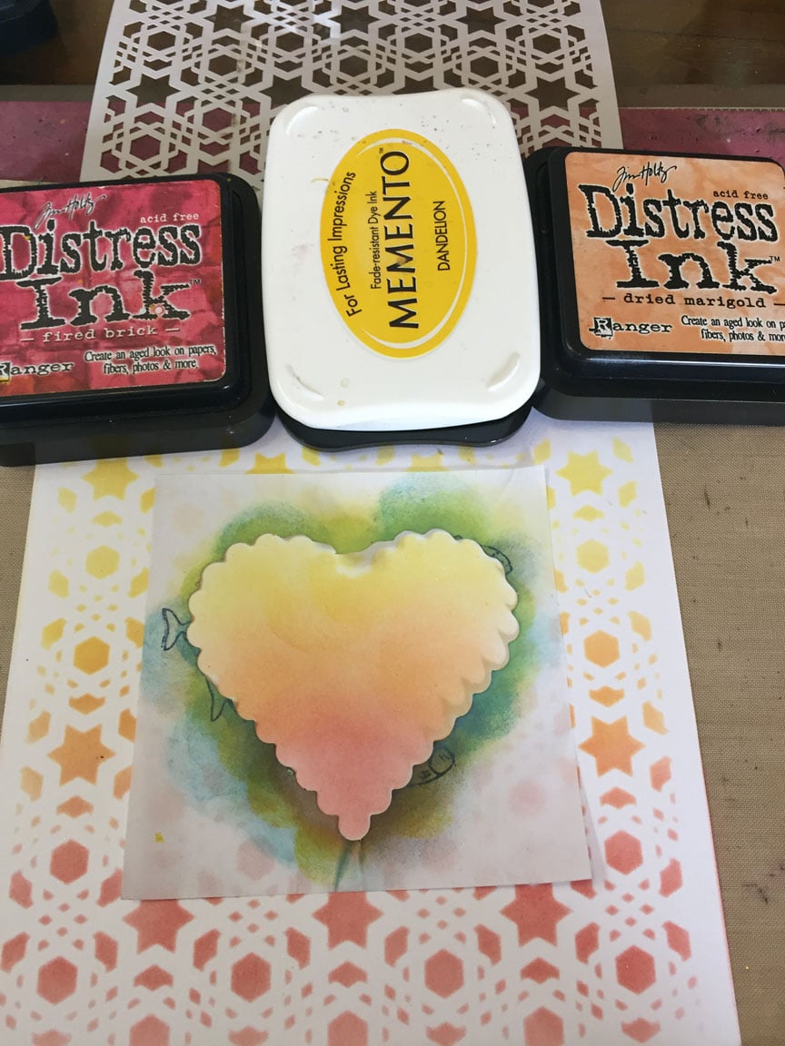 Playing with the Craftangles July release. 8
