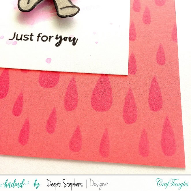 Tone on Tone Backgrounds with Colored Card Stocks and Stencils 7