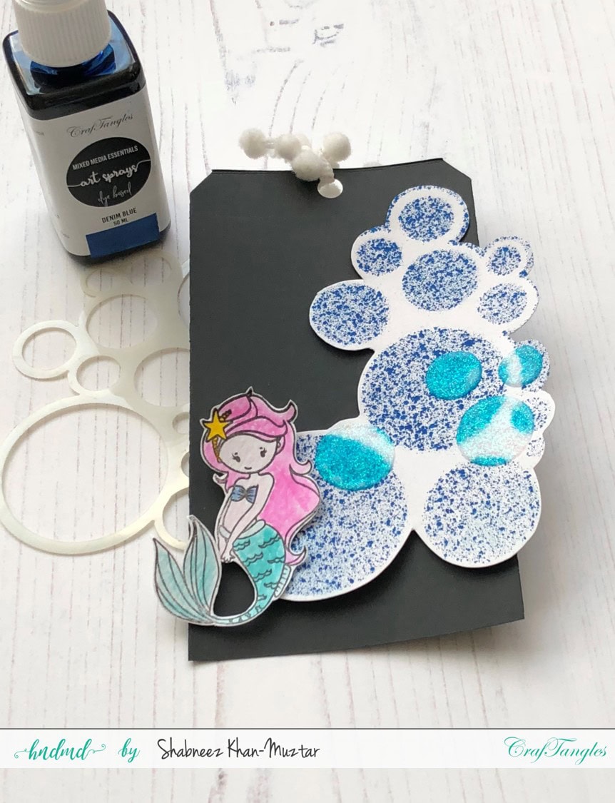 Crafting With CrafTangles Art Sprays & Stencils 4