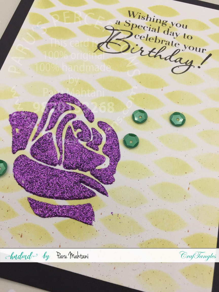 Playing with the Craftangles July release. 13