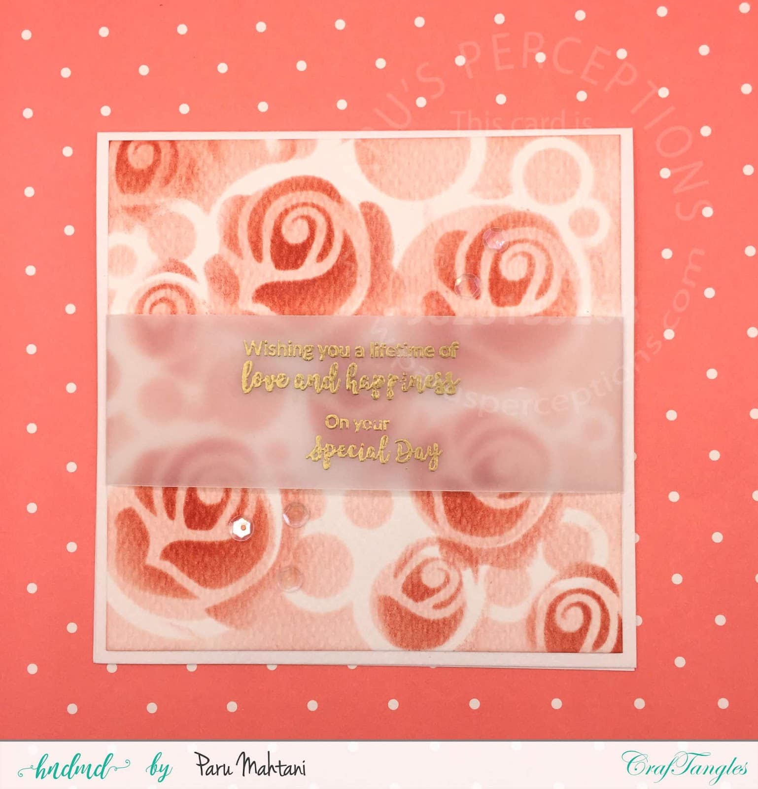 Playing with the Craftangles July release. 15