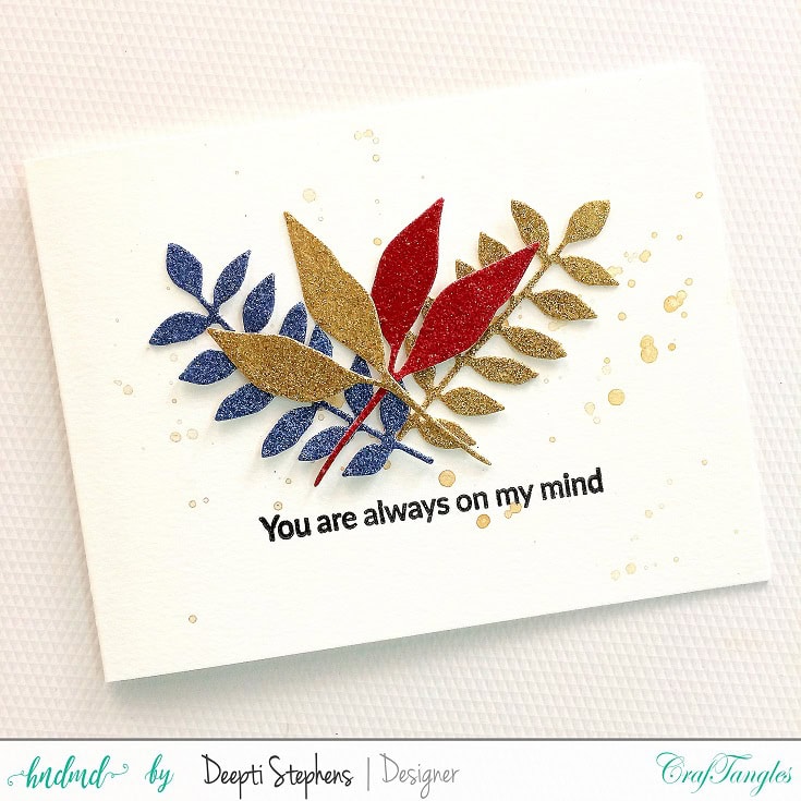 DIY Glitter Paper with Craftangles Glimmer Paste | Video 4