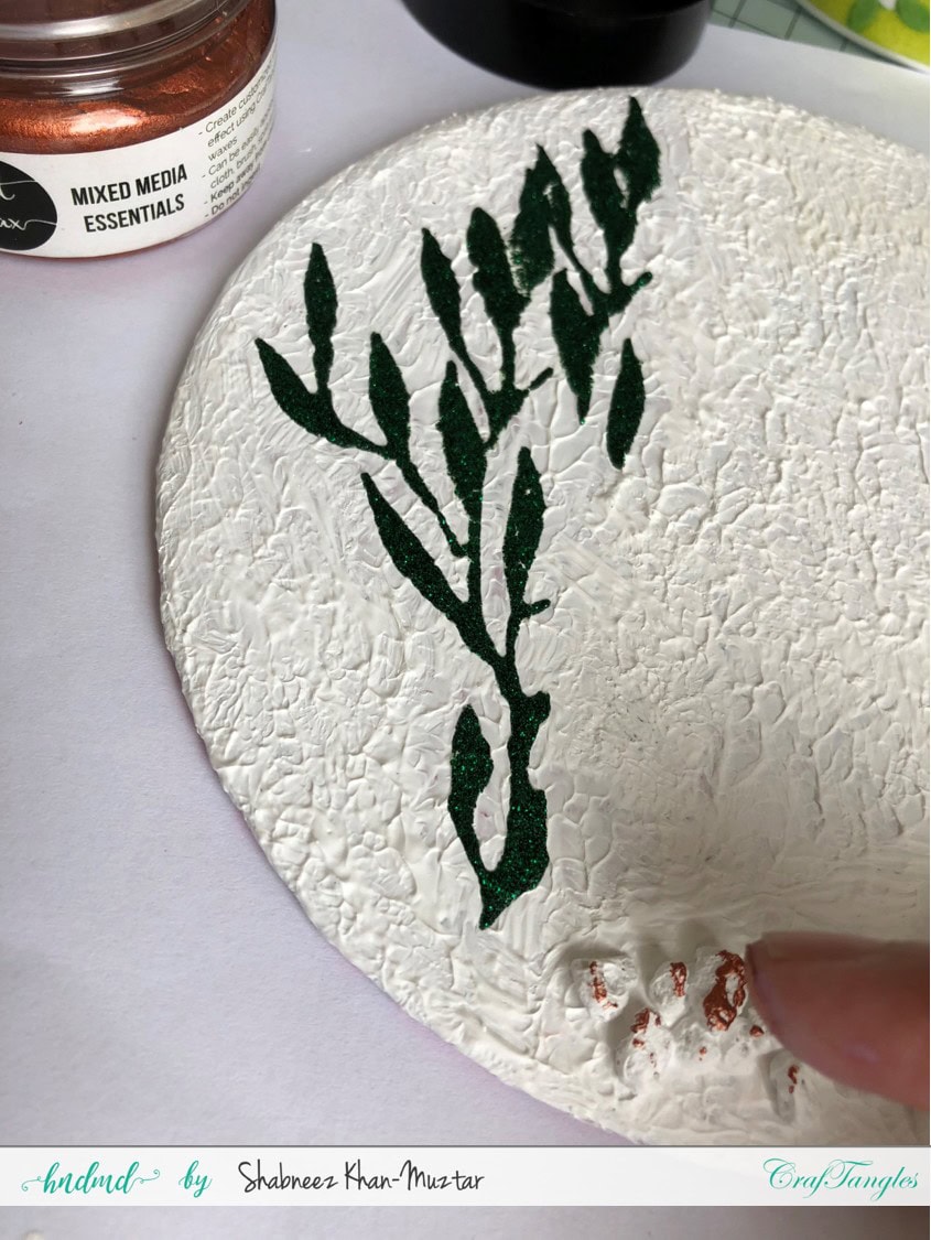 Upcycled Badge Tutorial Using CrafTangles Products 6