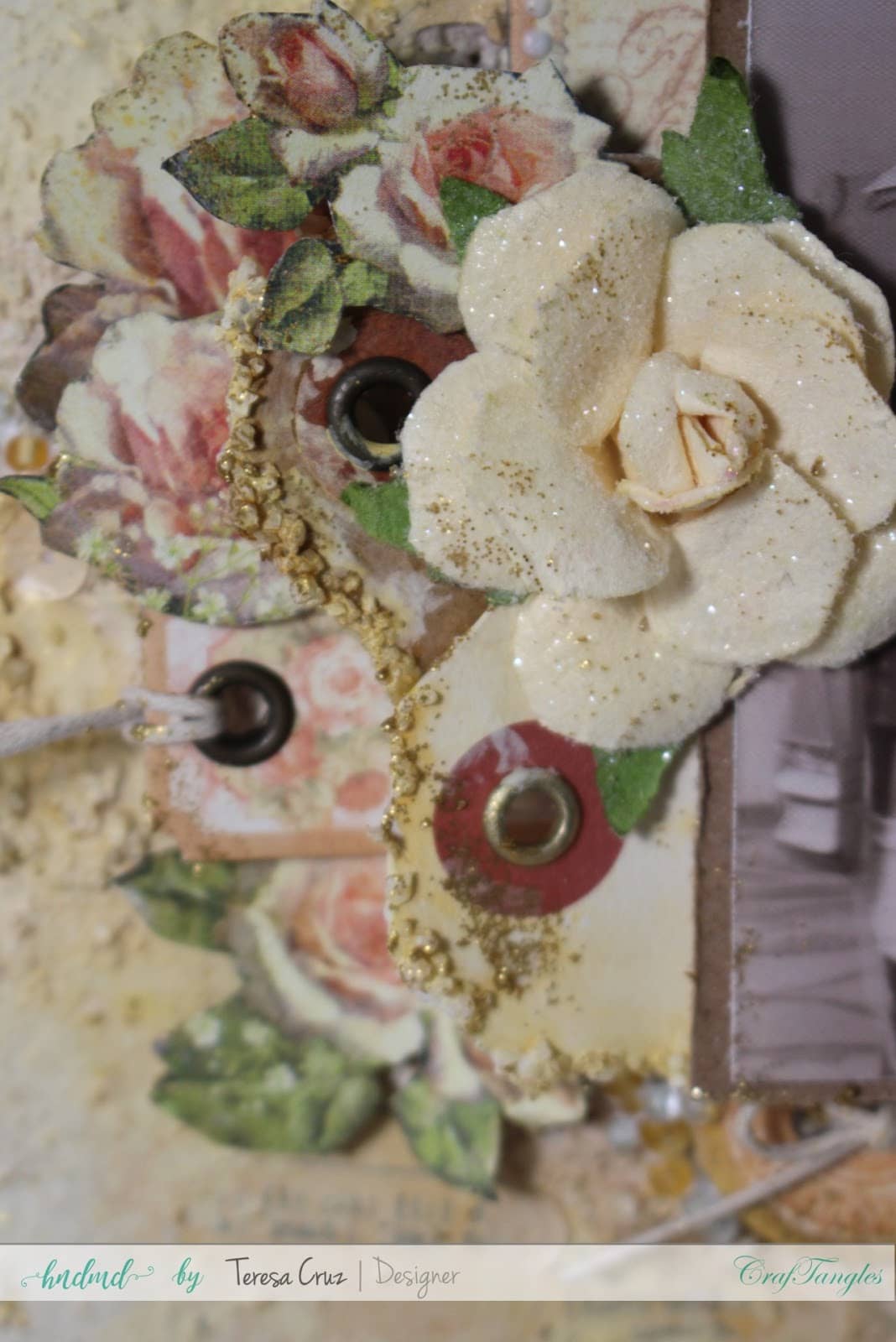 Mix media Canvas "In memory of my mother" 7