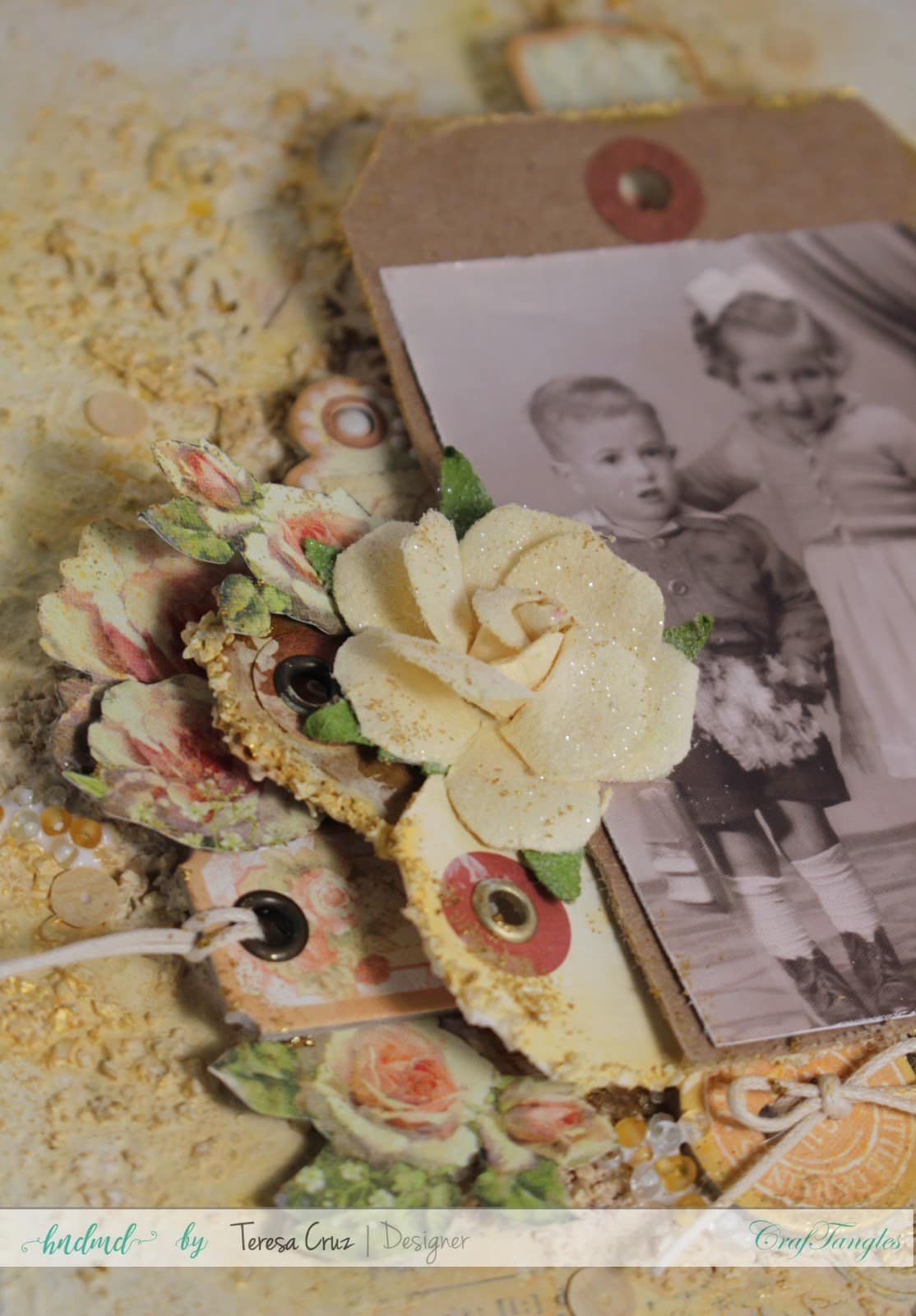 Mix media Canvas "In memory of my mother" 5