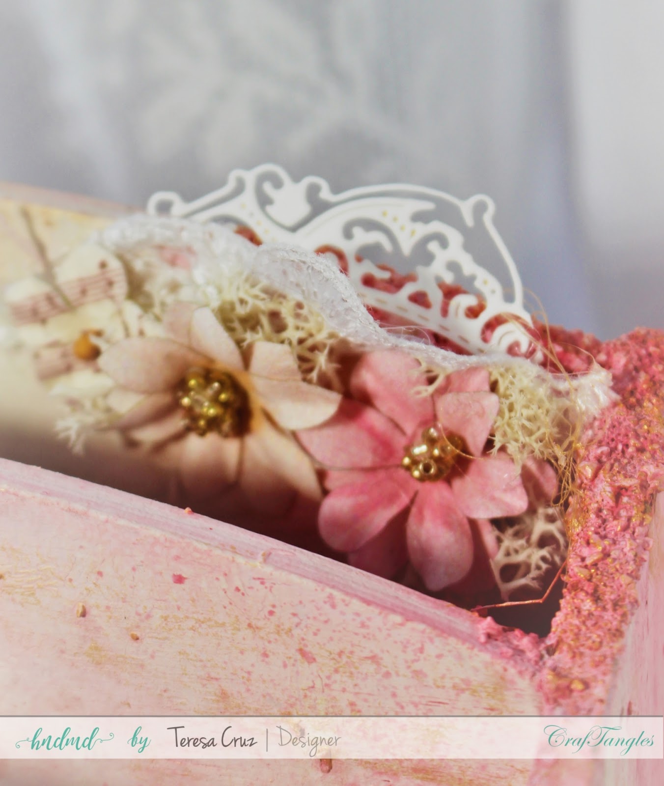 Mix Media Shabby Chic Letter Holder 4
