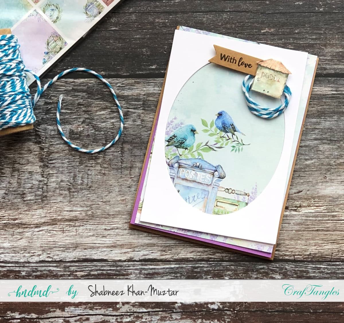 Countryside Paper Pad - CrafTangles January Challenge Inspiration 4