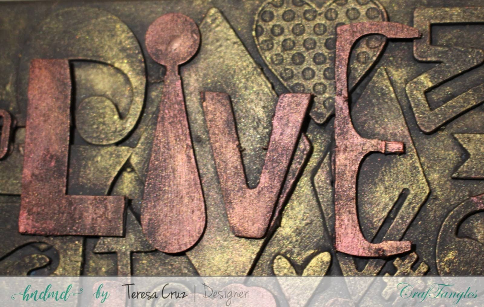 Mix Media Box Tutorial - With Craftangles Waxes 4