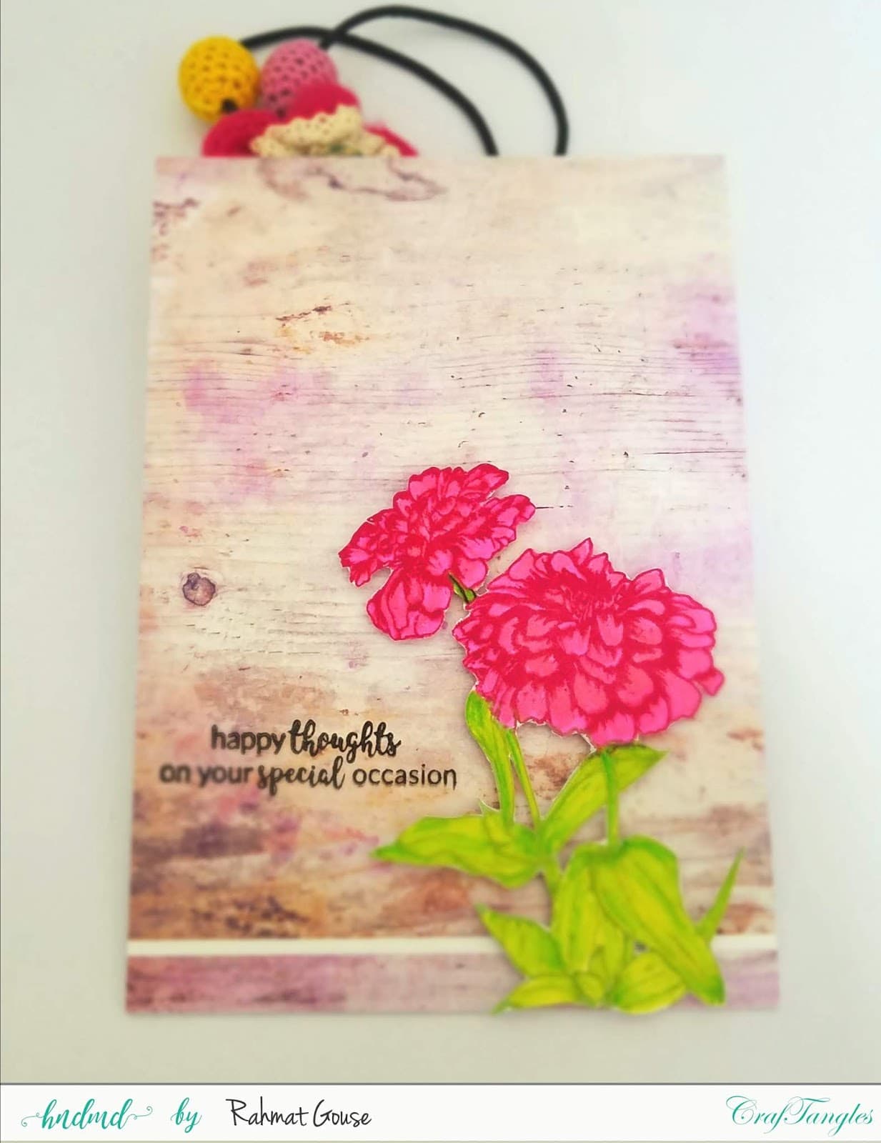 Pattern paper and flower stamps 8