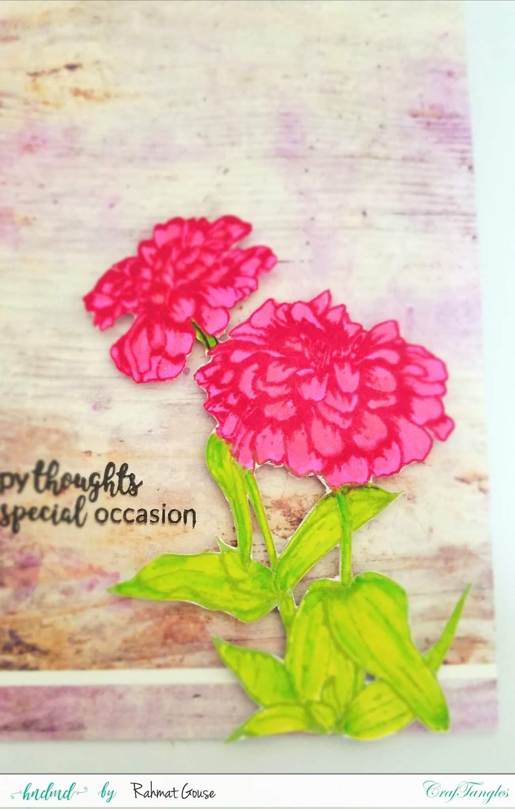 Pattern paper and flower stamps 9