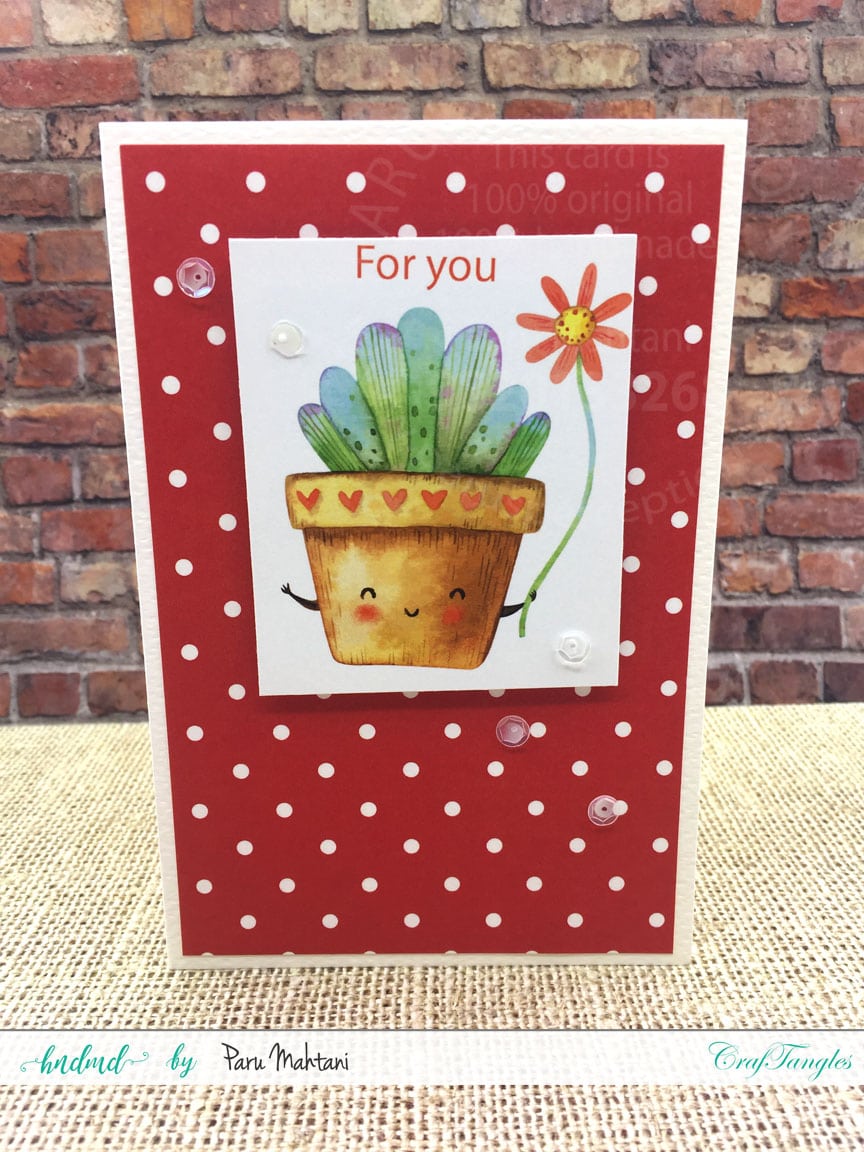 6 quick valentine cards using Craftangles elements packs. 5