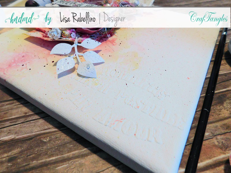 Mixed media canvas Believe in yourself 2
