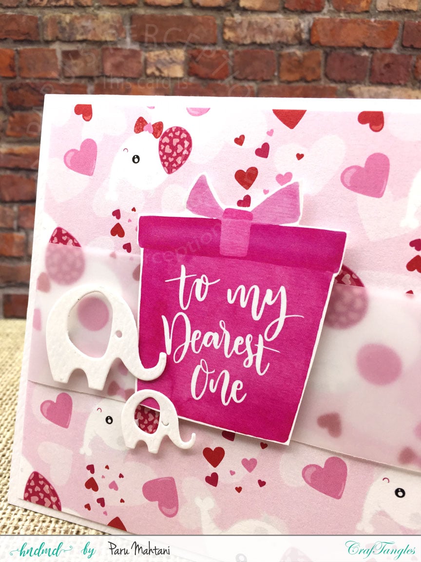 Valentine cards using only patterned paper and element pack giveaway!! 3
